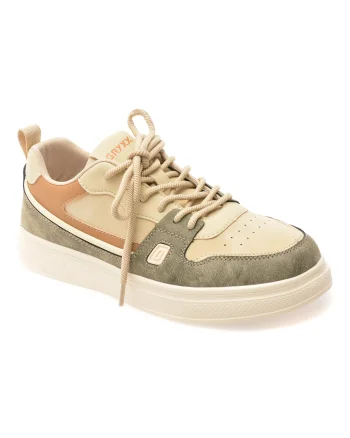 Pantofi sport GRYXX bej, 6813, din piele naturala