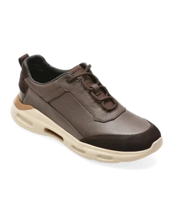 Pantofi sport EPICA maro, T26128, din piele naturala
