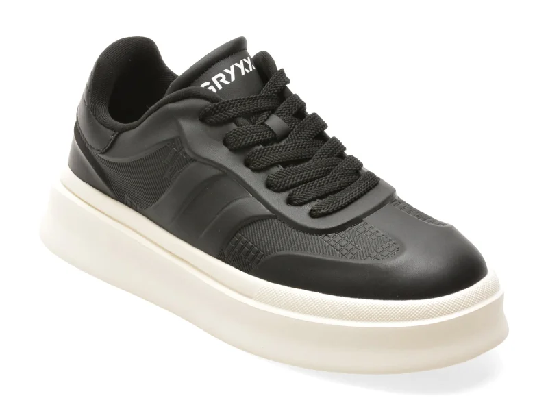 Pantofi sport GRYXX negri, Y2001, din piele naturala