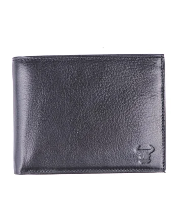 Portofel muselles eyelet, Negru