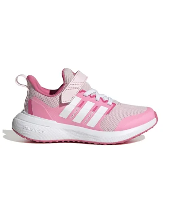 Pantofi sport cu velcro Fortarun 2.0, Roz/Roz pal