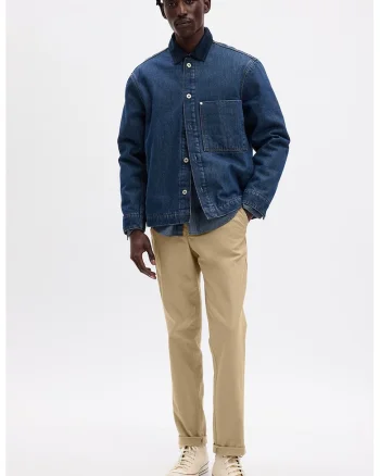 Pantaloni chino slim fit GapFlex, Kaki deschis