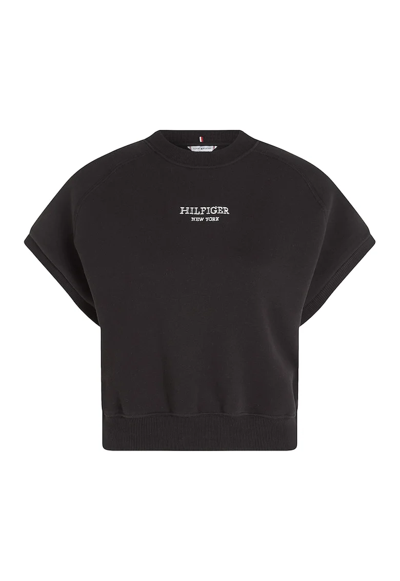 Tricou cu maneci raglan, Negru