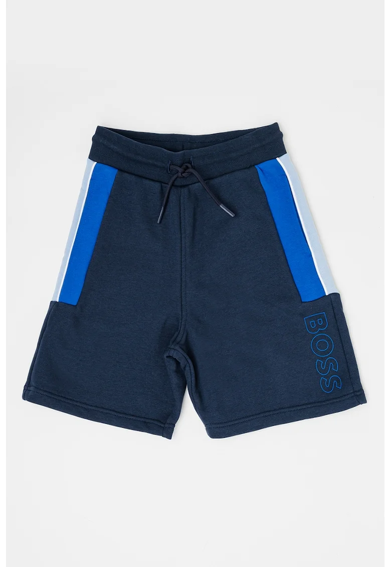 Pantaloni scurti cu imprimeu logo