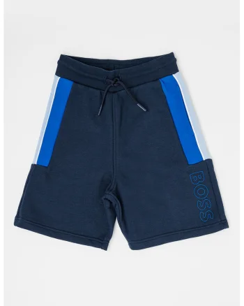 Pantaloni scurti cu imprimeu logo