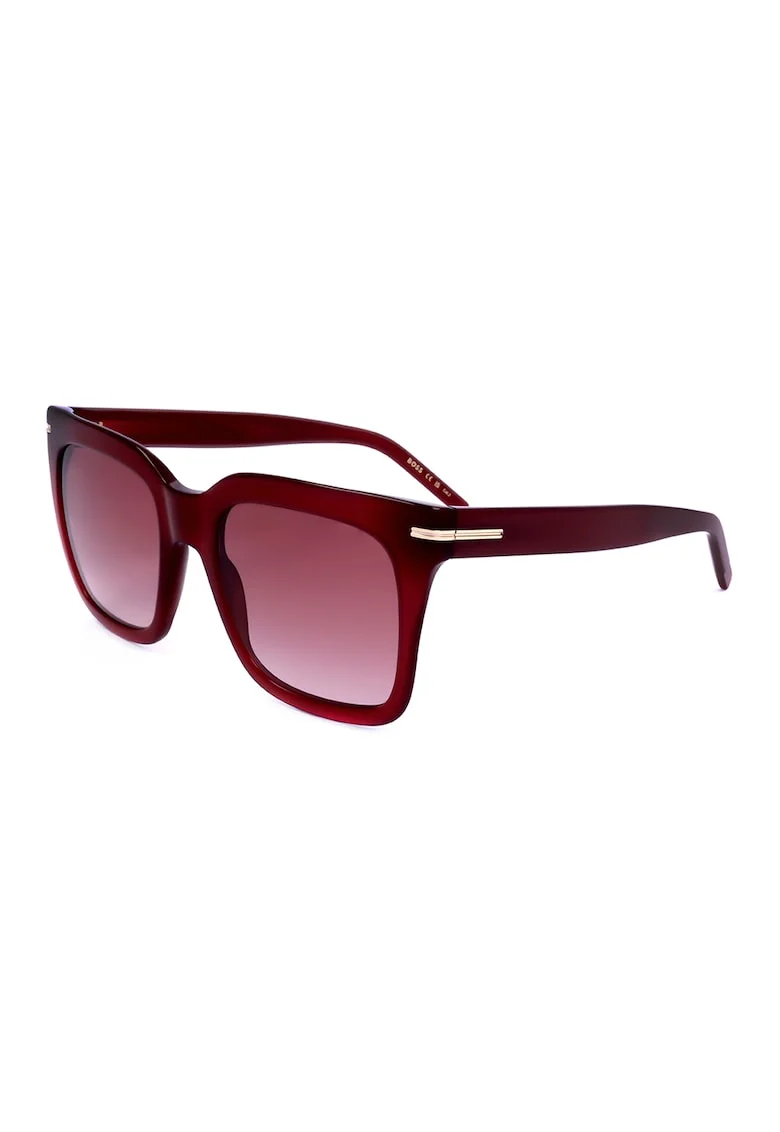 Ochelari de soare butterfly cu lentile in degrade, Visiniu