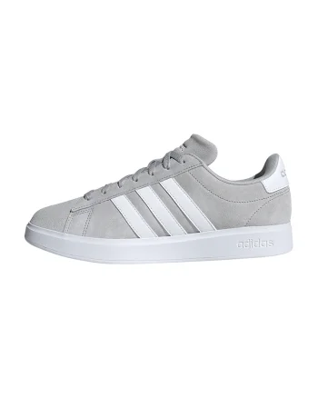 Pantofi sport low-cut Grand Court, Alb/Gri deschis