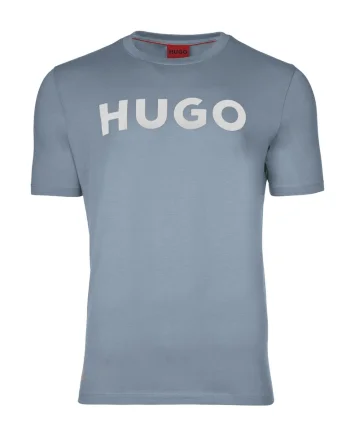 Tricou cu logo Dulivio, Albastru prafuit
