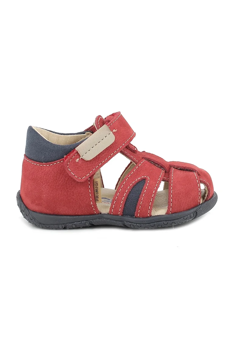 Sandale fisherman de piele cu logo
