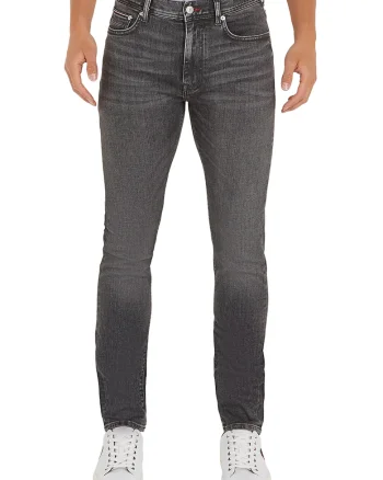 Blugi slim fit Bleecker, Gri antracit