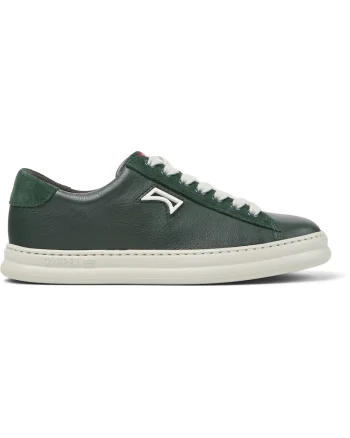 Pantofi sport de piele Runner Four, Verde