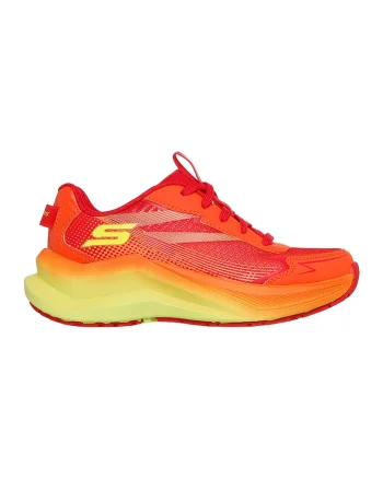 Pantofi sport din material textil cu garnituri din material sintetic Max Cushioning Ascender, Portocaliu mandarina