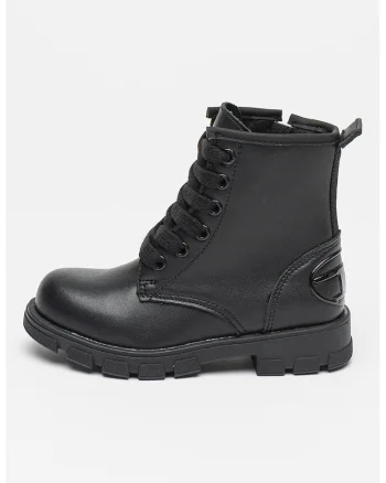 Bocanci din piele Hammer, Negru