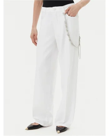 Blugi dama  Relaxed Fit, Alb