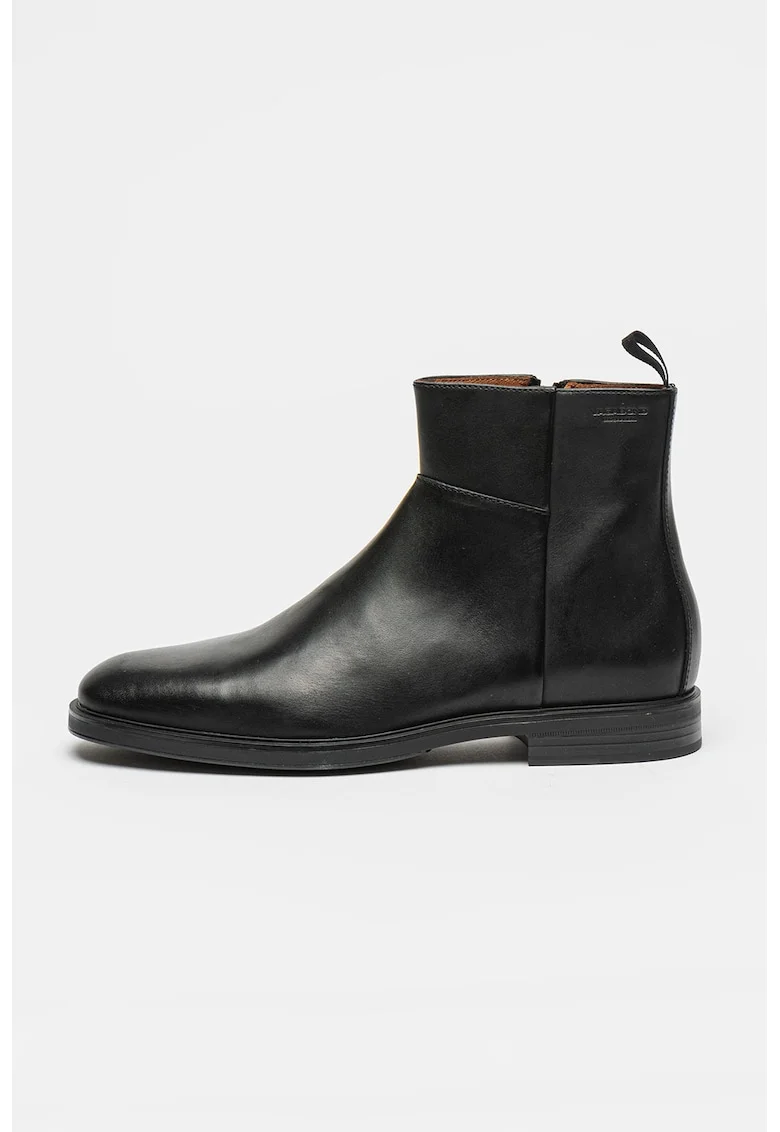 Ghete de piele Andrew, Negru