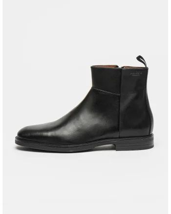 Ghete de piele Andrew, Negru