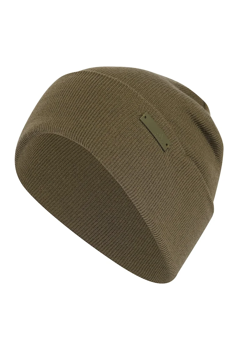 Caciula unisex tricotata fin Tonal Met, Verde masliniu