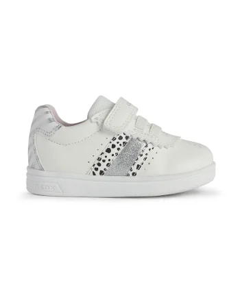 Pantofi sport de piele ecologica cu banda velcro
