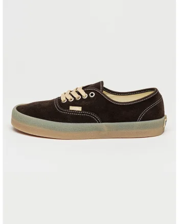 Pantofi sport Authentic unisex de piele intoarsa, Maro inchis