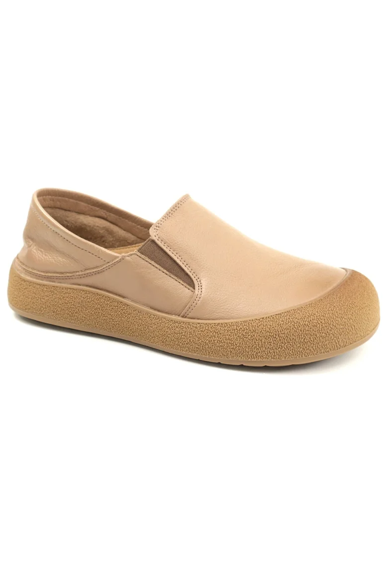 Pantofi dama piele naturala 665, Bej
