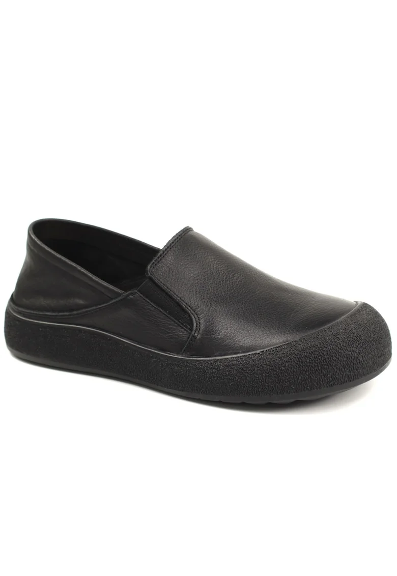Pantofi dama piele naturala 665, Negru