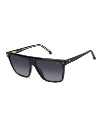Ochelari de soare patrati cu lentile in degrade, Negru