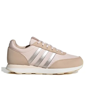 Pantofi sport cu insertii din material textil Run 60s 3.0, Roz/Bej deschis