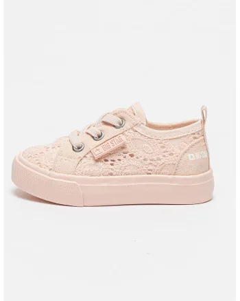 Pantofi sport cu broderii si decupaje