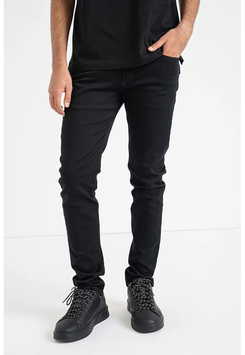 Blugi skinny Sleenker, Negru