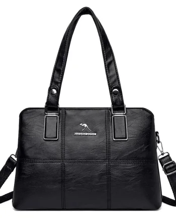 Geanta dama, Wilderose GT2522, Negru