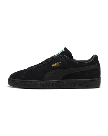 Pantofi sport Classic de piele intoarsa cu garnituri de piele ecologica, Negru