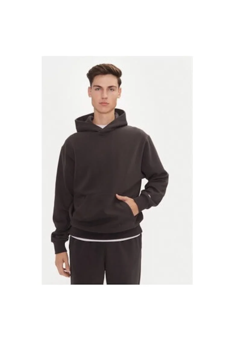 Bluza barbati,  304700019, Bumbac/Poliester, Gri, Gri