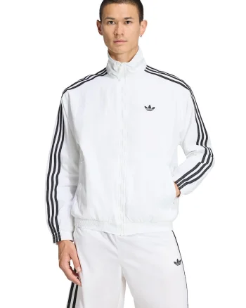 Bluza de trening cu fermoar Firebird, Negru/Alb murdar