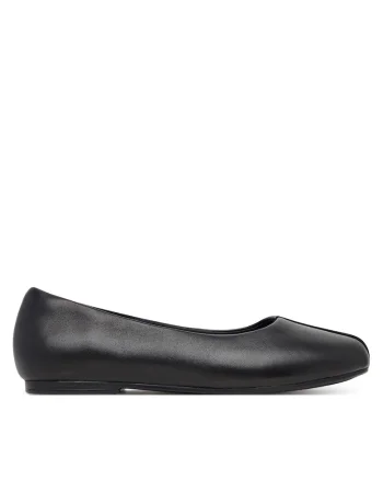 Balerini Livia Lily  din piele naturală, Negru