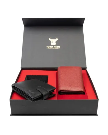 Set cadou Little-Viki, Rosu/Negru