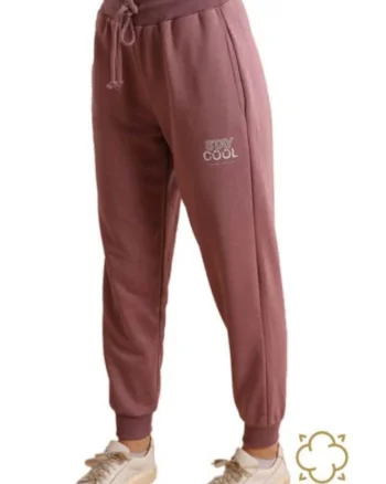 Pantaloni dama mov Bumbacel