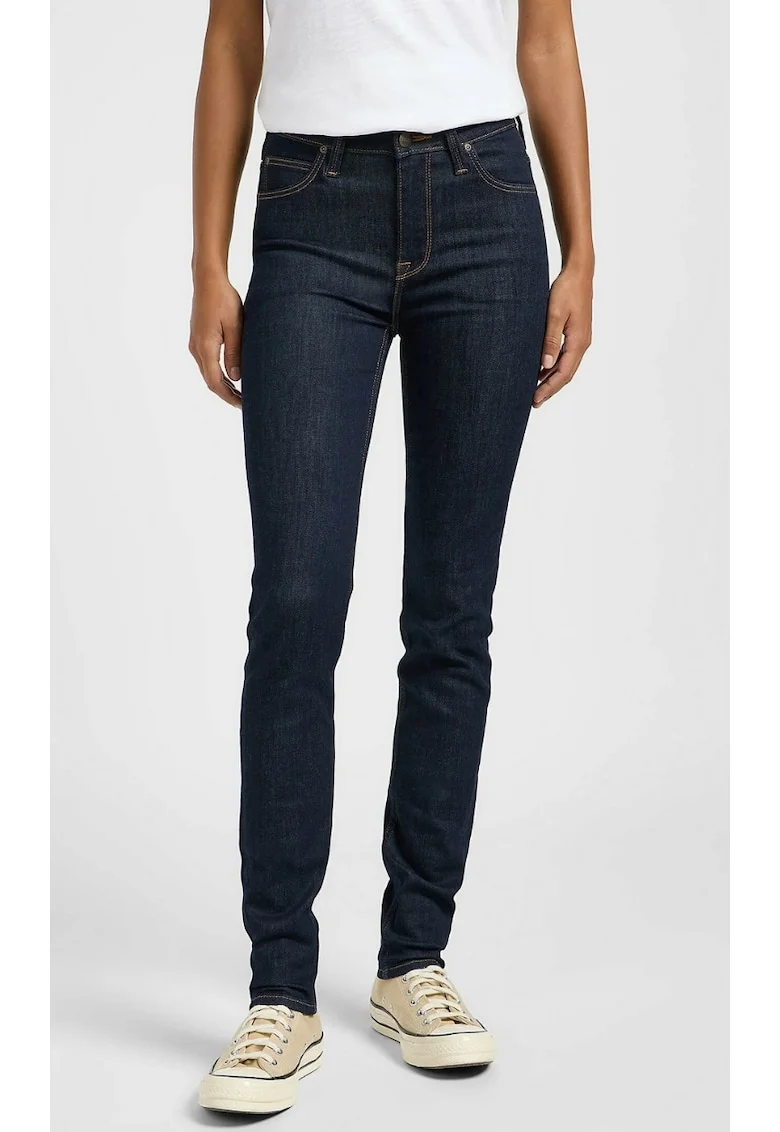 Blugi dama,  SCARLETT HIGH, slim fit, albastru, bumbac