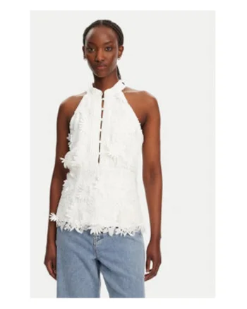 Bluza dama,  ORCHIDEE, 100% poliester, Alb