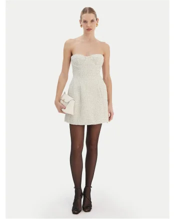Rochie  model BARDOT-60134DB, ivory