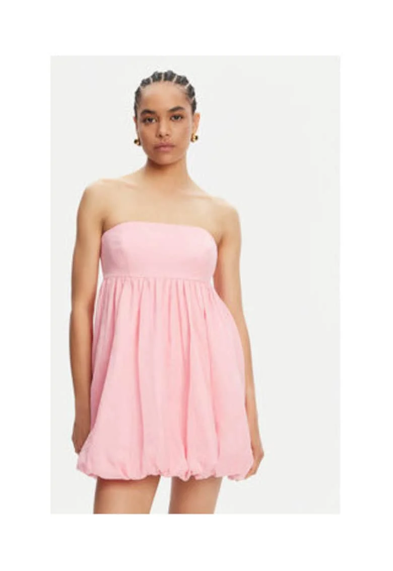 Rochie  model 60006DB, roz, 100% ramie