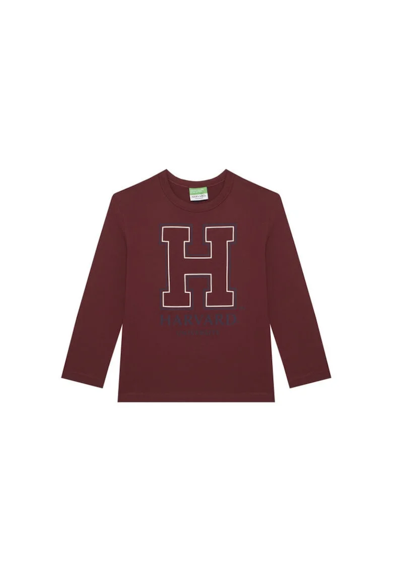 Bluza copii,  bordeaux, 100% bumbac,