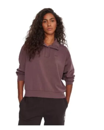 Bluza dama,  modal/elastan/poliester, mov