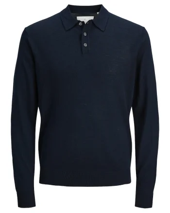 Pulover barbatesc Jack Jones, bleumarin