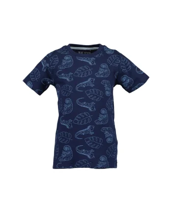 Tricou Baieti,  301998273, Bumbac, Bleumarin