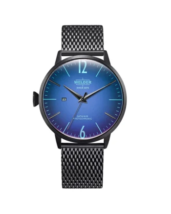 Ceas Barbati,  Breezy albastru1, Negru