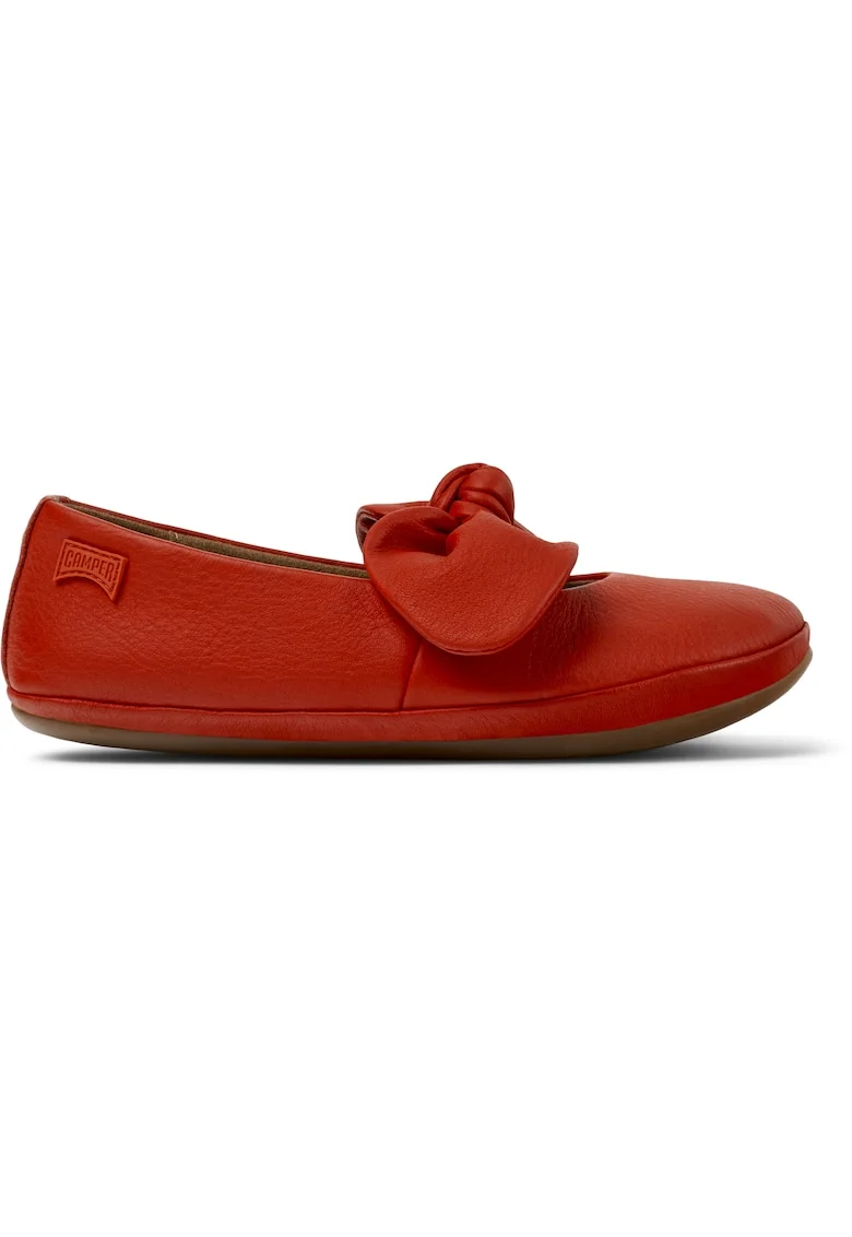Balerini de piele cu funda Ballerinas Right