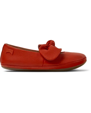 Balerini de piele cu funda Ballerinas Right