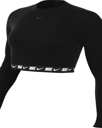 Tricou Nike W Nsw CROP TAPE LS top