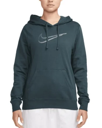 Hanorac Nike W Nsw PE CLB fleece SHINE OS PO