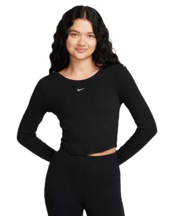 Bluza Nike W NSW NK CHLL KNT  MRIB LS TOP